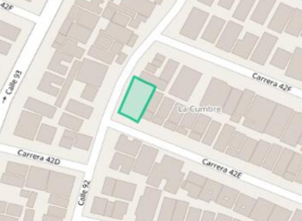 Inmobiliaria Issa Saieh Lote Venta, La Cumbre, Barranquilla imagen 2